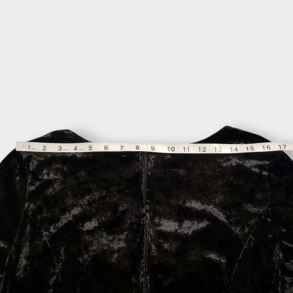 Hot Topic Cosmic Aura Black Velvet Corset Dress Sz 2X Goth Renaissance Halloween - Picture 10 of 11